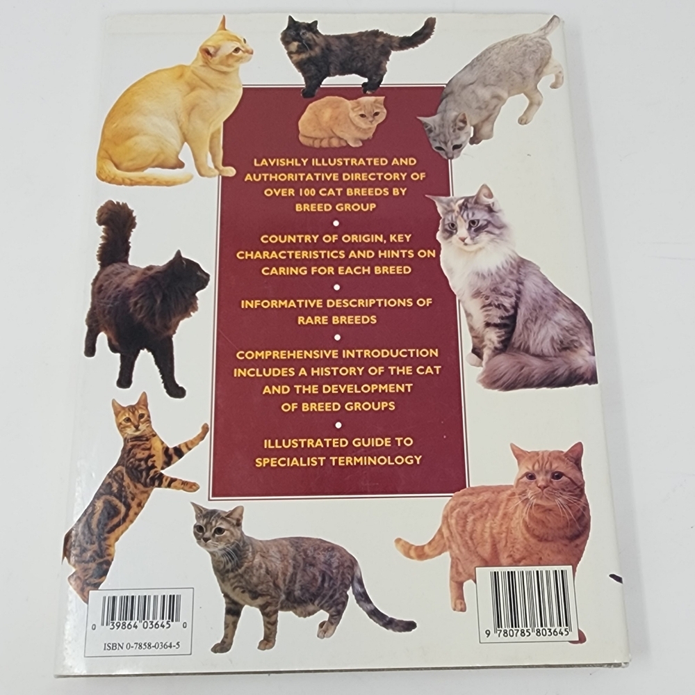 The Illustrated Encyclopedia of Cat‎ Breeds" by Angela Rixon - Picture 3 of 14